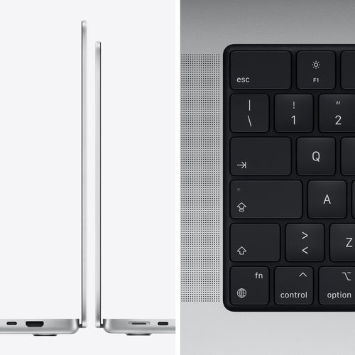 MacBook Pro 14" M1 Pro | 8 Core GPU 14 Core | Ram 16Gb | SSD 500Gb | Argento - Ricondizionato