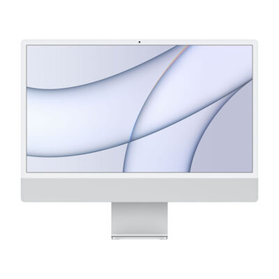 iMac 24" Retina 4.5K | 2 TBT3 | Apple M1 8 core CPU 7core GPU | Ram 8GB | SSD 256Gb | Argento | Graffio su display - Ricondizionato   - Buono