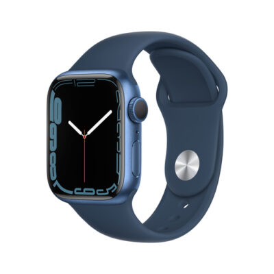 Apple Watch Series 7 41mm | GPS | Cassa in Alluminio Argento | Cinturino Beige - Ricondizionato   - Ottimo