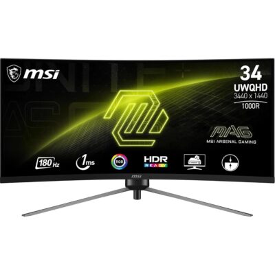 MSI MAG 345 CQRDE UWQHD 180Hz 1MS - Nuovo