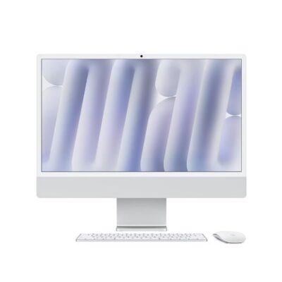 iMac 24″ | M4 8 core GPU 8 core | RAM 16GB | SSD 256GB | Argento – Nuovo